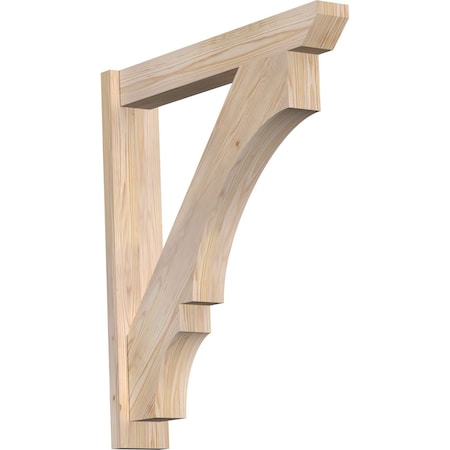 Ekena Millwork Balboa Slat Smooth Outlooker, Douglas Fir, 5 1/2"W x 32"D x 36"H OUT06X32X36BOA06SDF